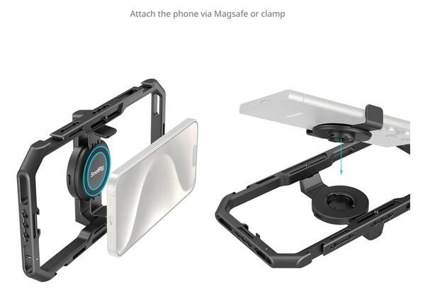 SmallRig 4597 All-In-One Videokit für Smartphone Creators Quick Basic 