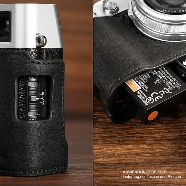 SmallRig 4700 Leder Half Case Kit schwarz, für Fujifilm  Fujifilm X100VI schwarz