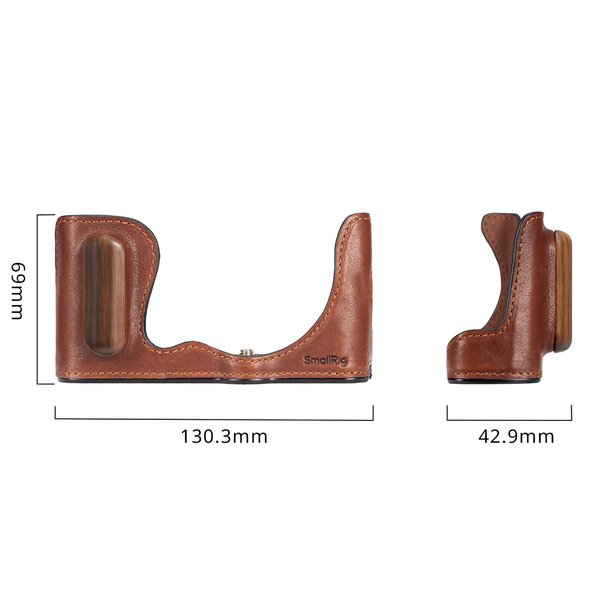 SmallRig 4703 Halbledertasche für Panasonic Lumix S9 