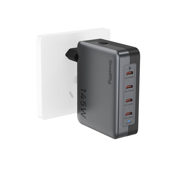 SmallRig 4748 Power Adapter 145W 4-Port PD (EU Standard) 