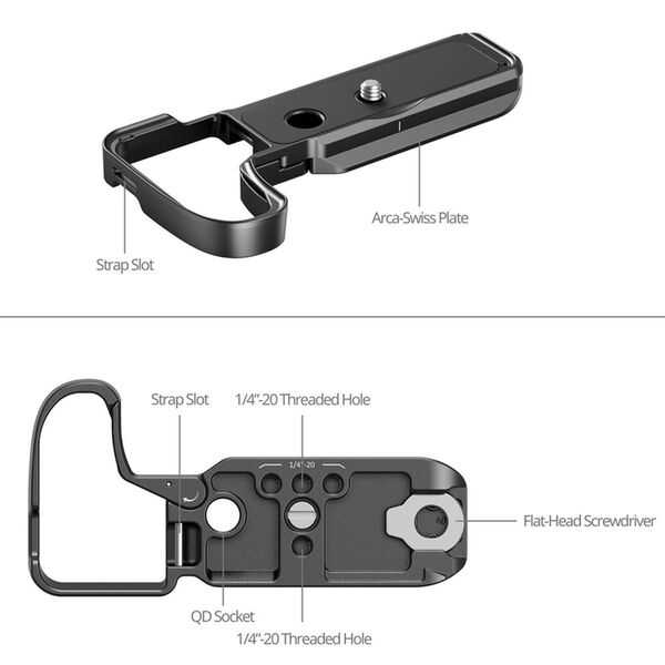 SmallRig 4981 Grundplatte für Nikon Z50 II 