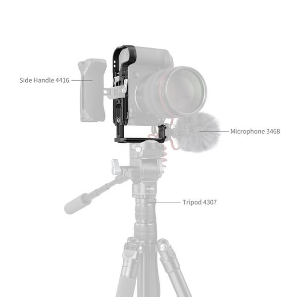 SmallRig 4983 L-Shape Mount Plate für Canon EOS R5 II 
