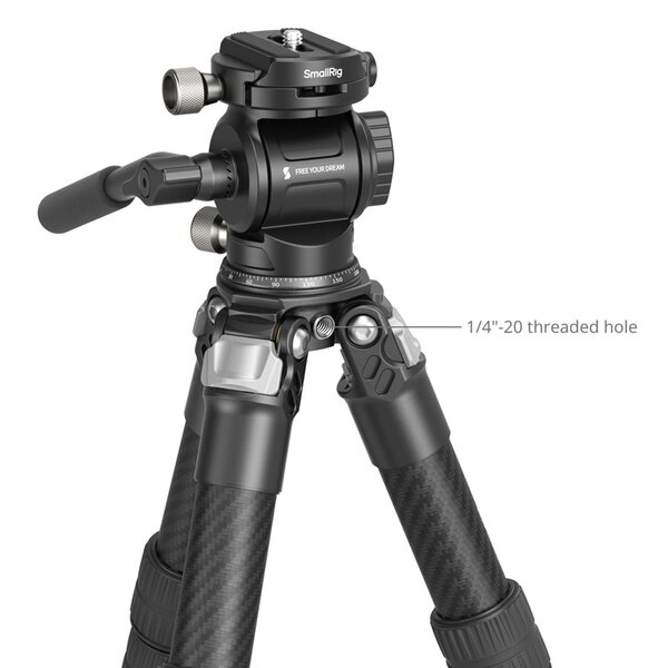 SmallRig 5025 Heavy Duty Carbon Fiber Tabletop Tripod Kit 