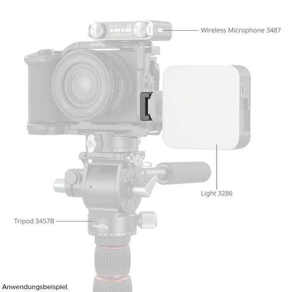 SmallRig 5032 Anti-Twist Cold Shoe Mount Support (2pcs) 