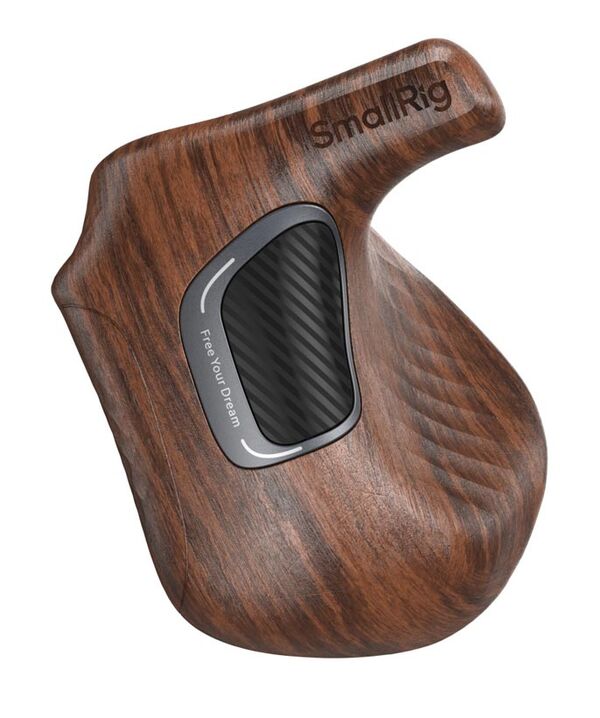 SmallRig 5161 Image Grip Left Side Holzgriff mit NATO-Klemme 