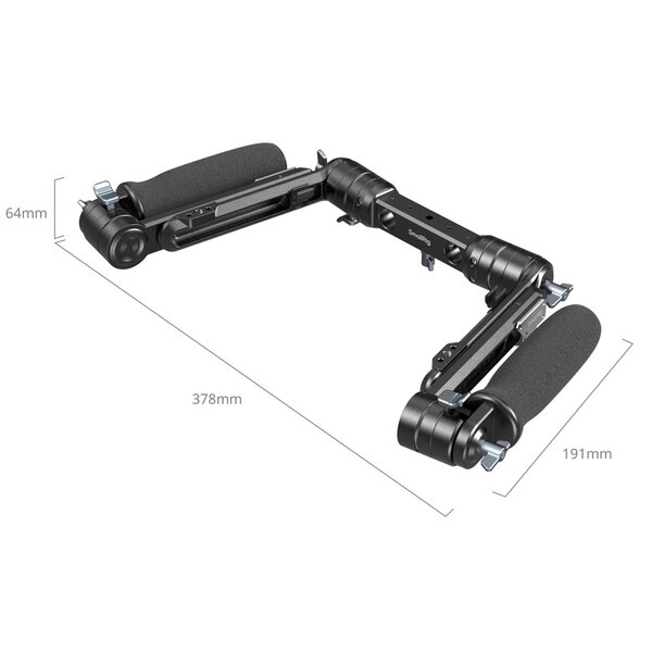 SmallRig 5205 Shoulder Rig Dual-Handle For 15mm LWS Rods 