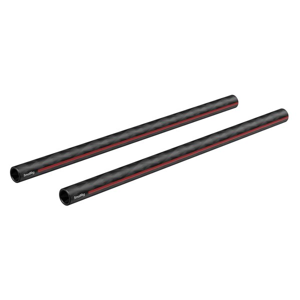 SmallRig 5212 15 mm Kohlefaser Rods Paar, Länge 30cm 