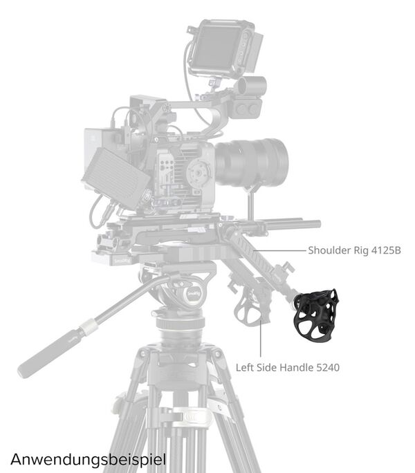 SmallRig 5241 Liquid Handle mit ARRI- Rosette rechte Seite Serie ImageGrip 