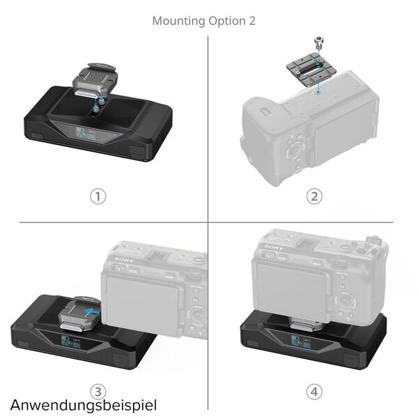 SmallRig 5248 CB75 Kamera-Basis-Akku Kit 