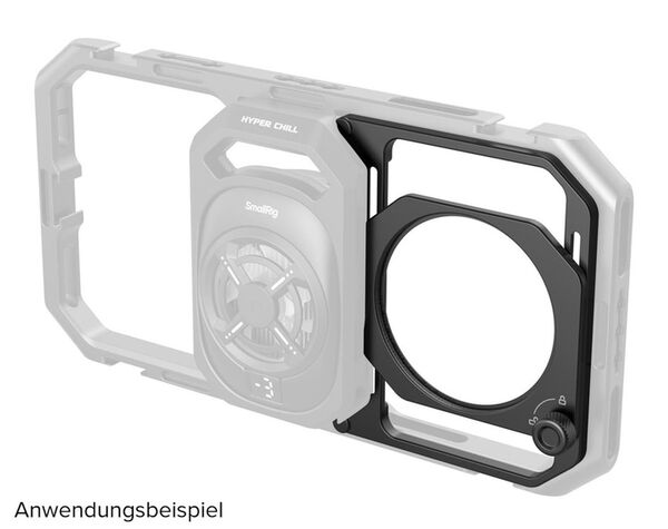 SmallRig 5277 67mm Threaded Filter Adapt w/Detachable Sunhood f. Univ. Phone Cage 