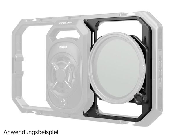 SmallRig 5277 67mm Threaded Filter Adapt w/Detachable Sunhood f. Univ. Phone Cage 