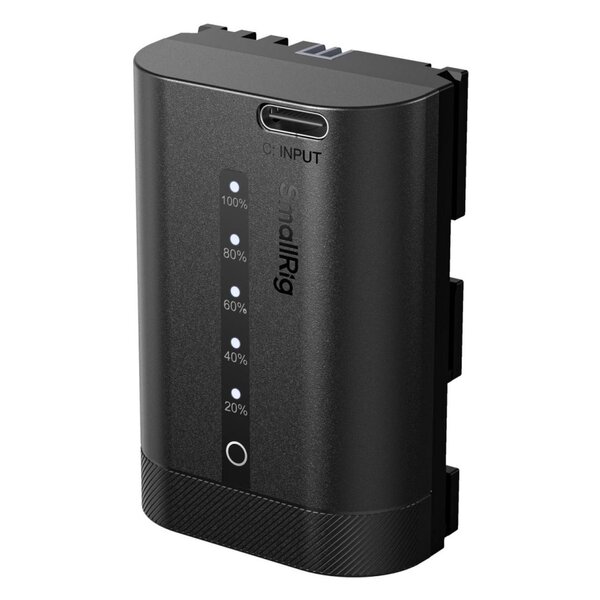SmallRig 5298 USB-C Camera Battery mit Power Display für Canon LP-E6P 