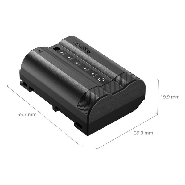 SmallRig 5299 USB-C Camera Battery mit Power Display für Nikon EN-EL15c 