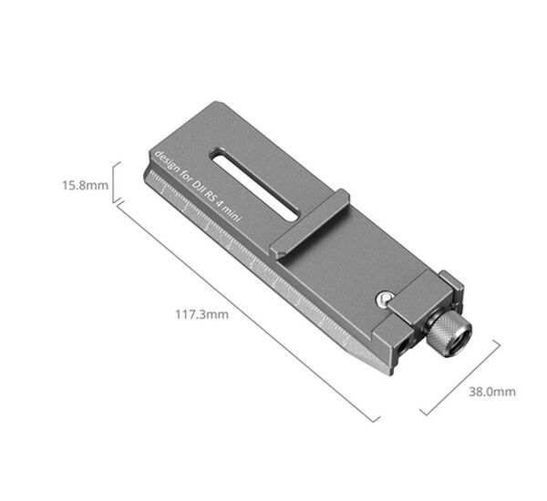 SmallRig 5336 Quick Release Plate für DJI RS 4 Mini 
