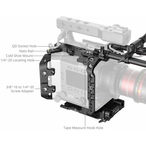 SmallRig 5341 Camera Cage Kit for FUJIFILM GFX ETERNA 55 