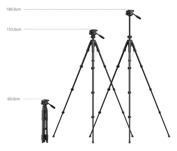 SmallRig 5351 “Stalite” AP-21 Portable Photo Tripod, tragbares Fotostativ 