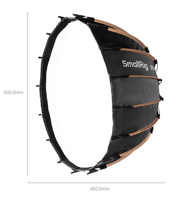 SmallRig 5396 FP-60 Quick-Setup Folding Parabolic Softbox 