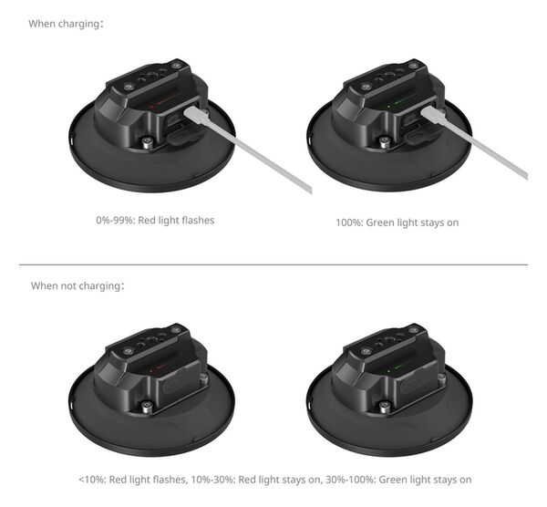 SmallRig 5398 elektrische Saugnapfhalterung 5 Zoll für Fahrzeuge 