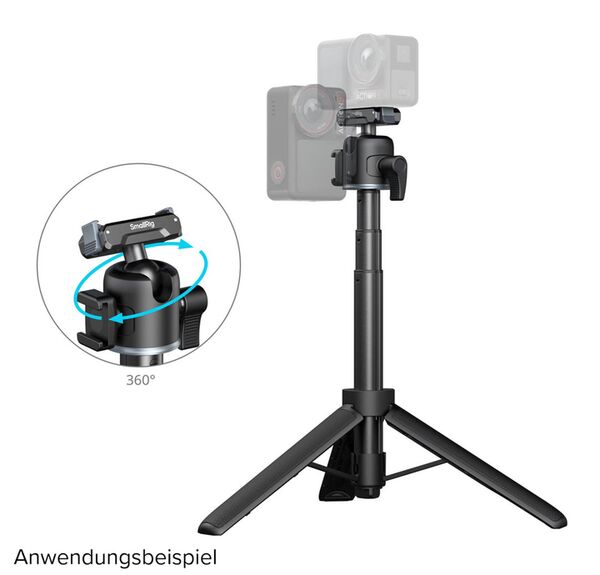 SmallRig 5435 Grip-Tripod For Action Cameras 