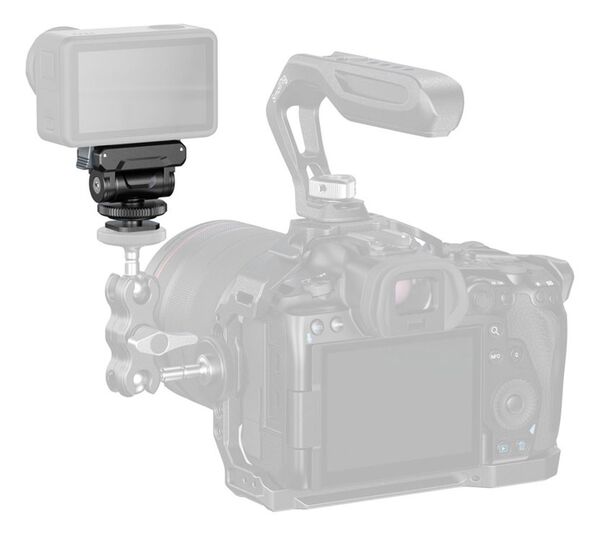 SmallRig 5436 QR Support f. DJI Osmo Action 5 Pro/4/3 w/Cold Shoe Adapter 