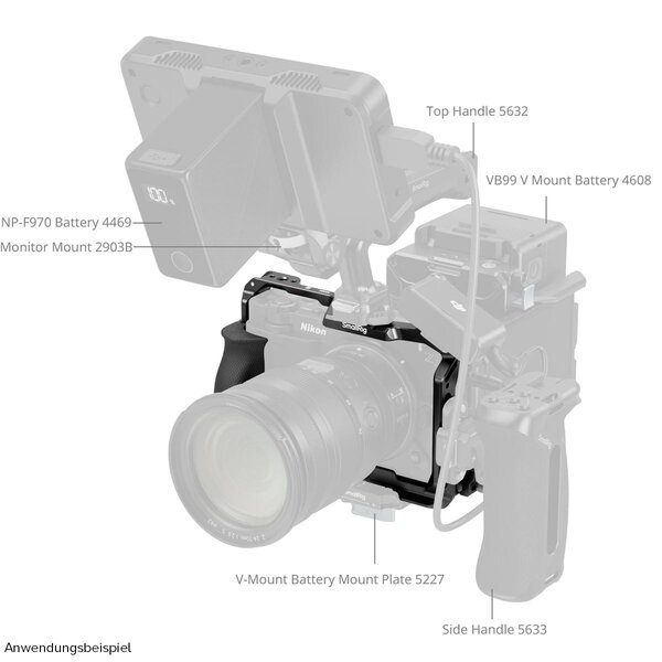 SmallRig Cage für Nikon ZR  Käfig-Basisset