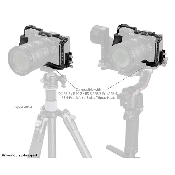 SmallRig Cage für Nikon ZR  Käfig-Basisset