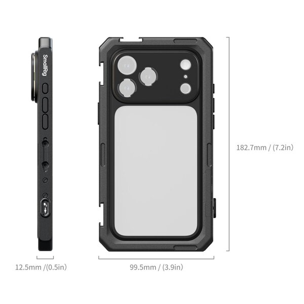 SmallRig Video Cage Kit für iPhone  17 Pro Max Basiskäfig