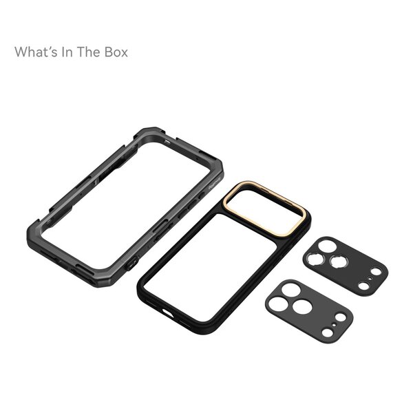 SmallRig Video Cage Kit für iPhone  17 Pro Max Basiskäfig