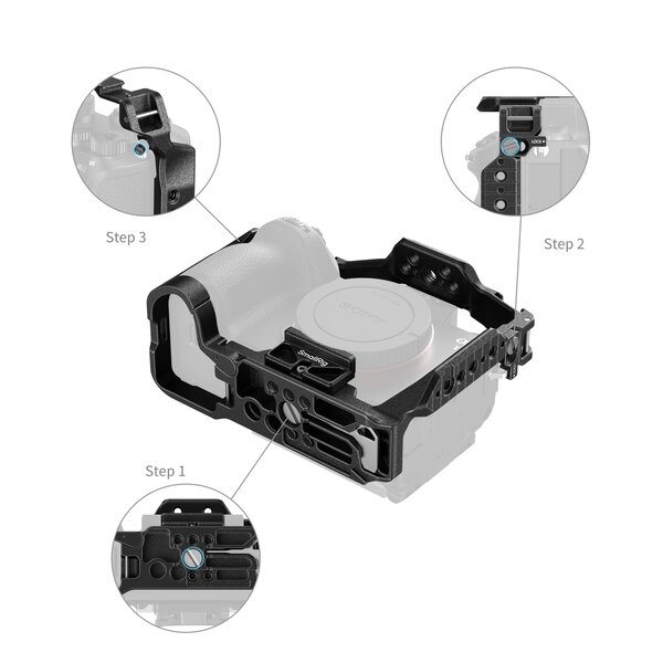 SmallRig 5642 Cage für Sony Alpha 1 II / Alpha 9 III 