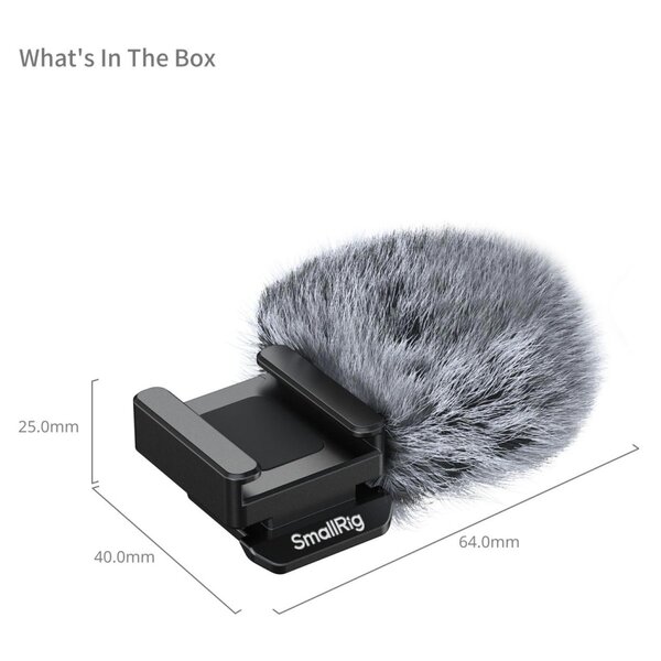 SmallRig 5989 Windschutz für Canon PowerShot V1 