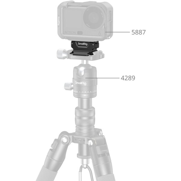 SmallRig 6014 Bidirectional Attachable Mount to Arca-Swiss Adapter for DJI Osmo Series 
