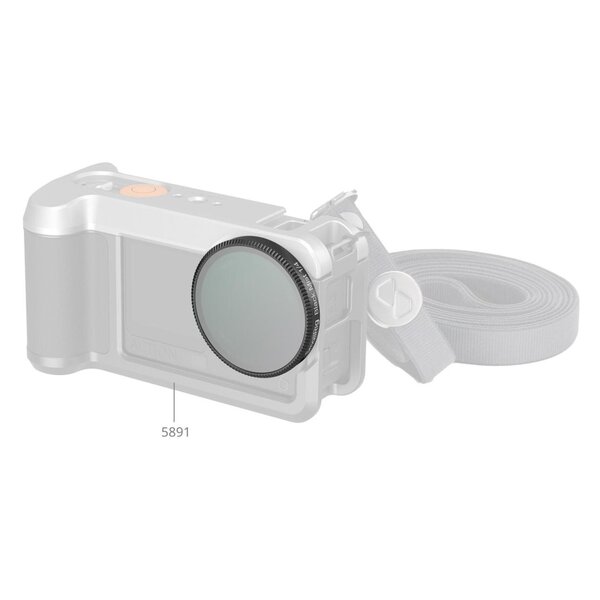 SmallRig 6086 1/4 Effect Black Mist Filter für DJI Osmo Action 6 