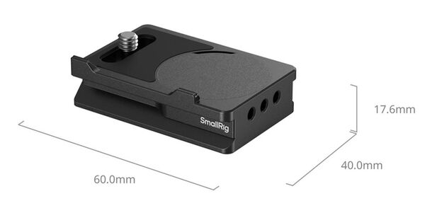 SmallRig Arca-Swiss Montageplatte für AirTag  Fuji
