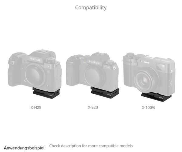 SmallRig Arca-Swiss Montageplatte für AirTag  Fuji