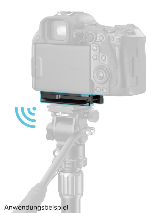 SmallRig Arca-Swiss Montageplatte für AirTag  Canon