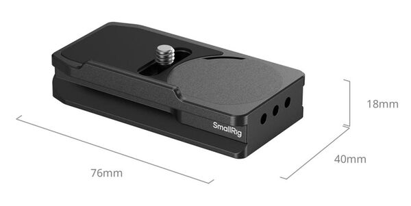 SmallRig Arca-Swiss Montageplatte für AirTag  Canon