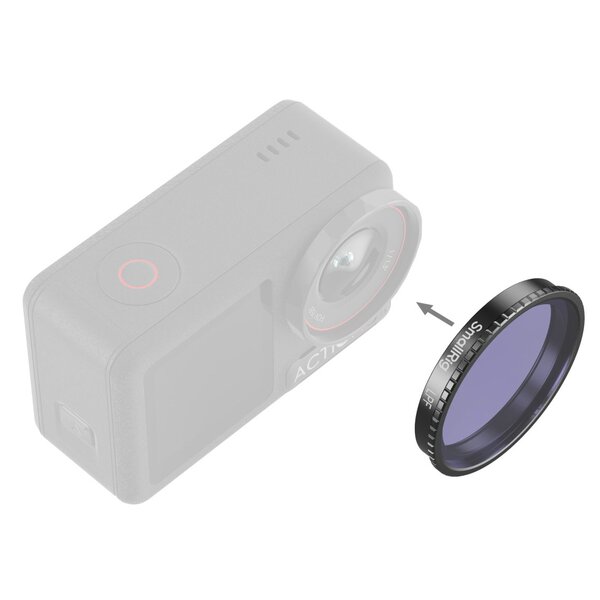 SmallRig Aufsteckbarer Filter für DJI Osmo Action 5 Pro / 4  Reduzierung der Lichtverschmutzung
