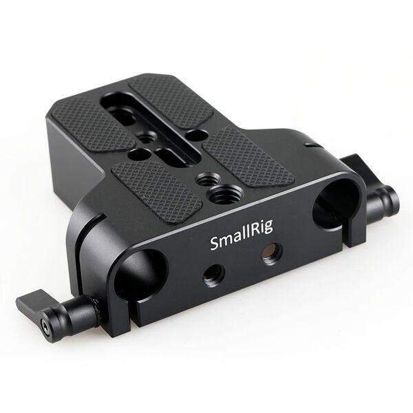 SmallRig Basisplatte mit Dual 15mm Rod Clamp 1674 