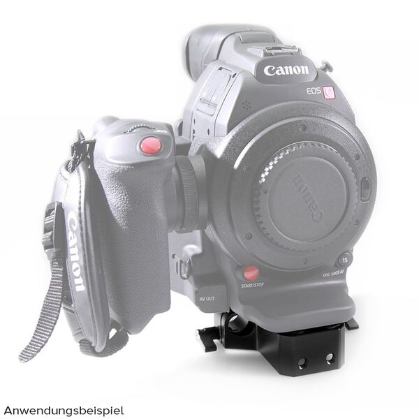 SmallRig Basisplatte mit Dual 15mm Rod Clamp 1674 