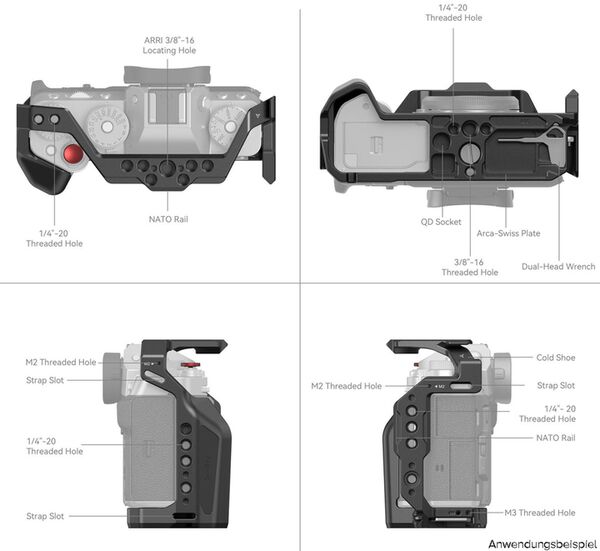 SmallRig Cage 4135  Fujifilm X-T5