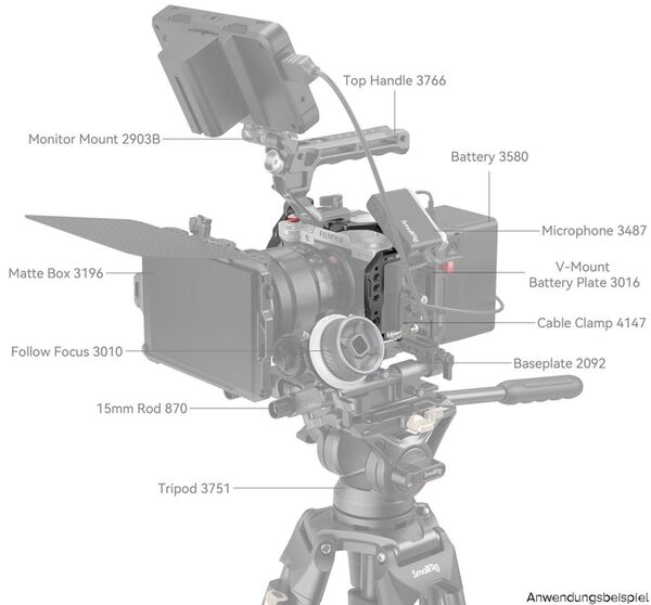 SmallRig Cage 4135  Fujifilm X-T5