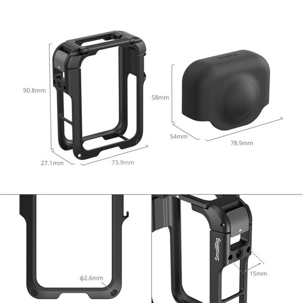 SmallRig Cage für DJI Osmo 360 - 5704 