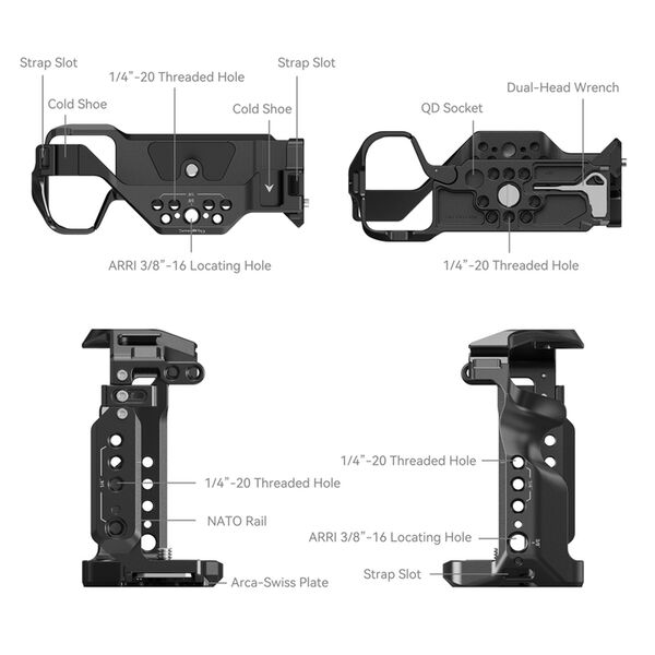 SmallRig Cage für Sony A7 III / A7RIII / A7IIIA  2087D 