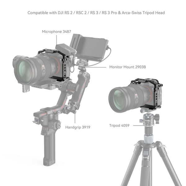 SmallRig Cage für Sony A7 III / A7RIII / A7IIIA  2087D 