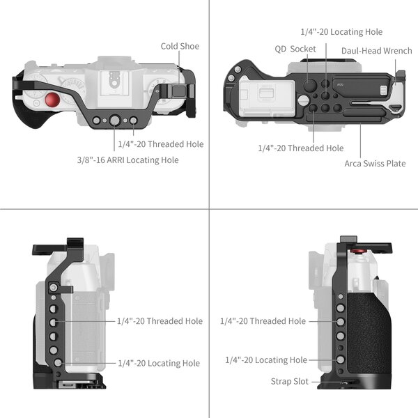 SmallRig Cage Kit für Sony FX3 / FX30 