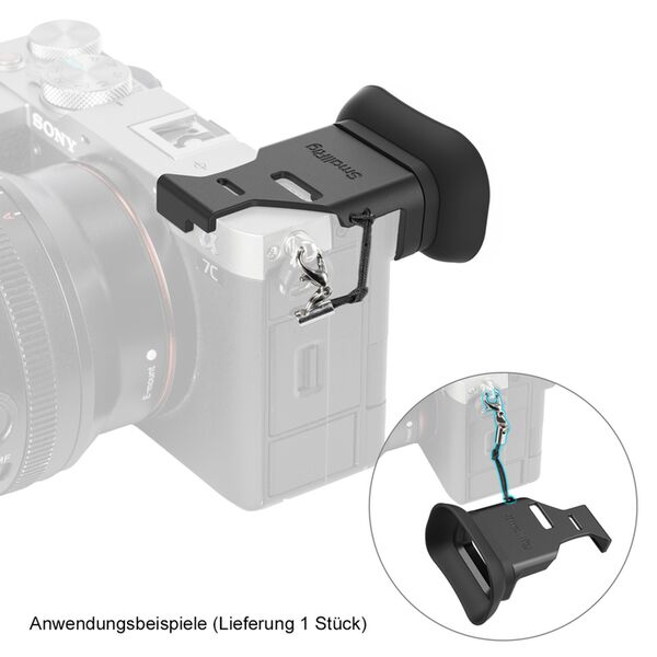 SmallRig Camera Viewfinder Eyecup für Sony Alpha 7C II/Alpha 7CR (4819) 