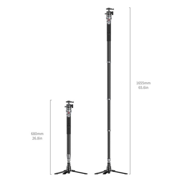 SmallRig Carbon Fiber Photography Monopod 