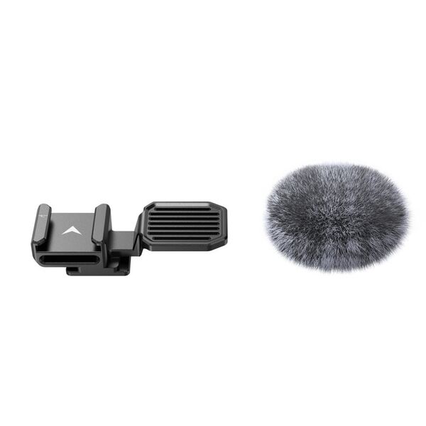 SmallRig 3526 Cold Shoe Adapter mit Windshield  Sony ZV E10