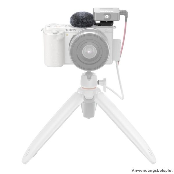 SmallRig 3526 Cold Shoe Adapter mit Windshield  Sony ZV E10