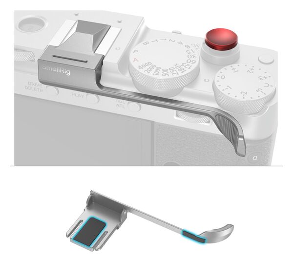 SmallRig Daumengriff für Fujifilm X-E5  Silber 5451